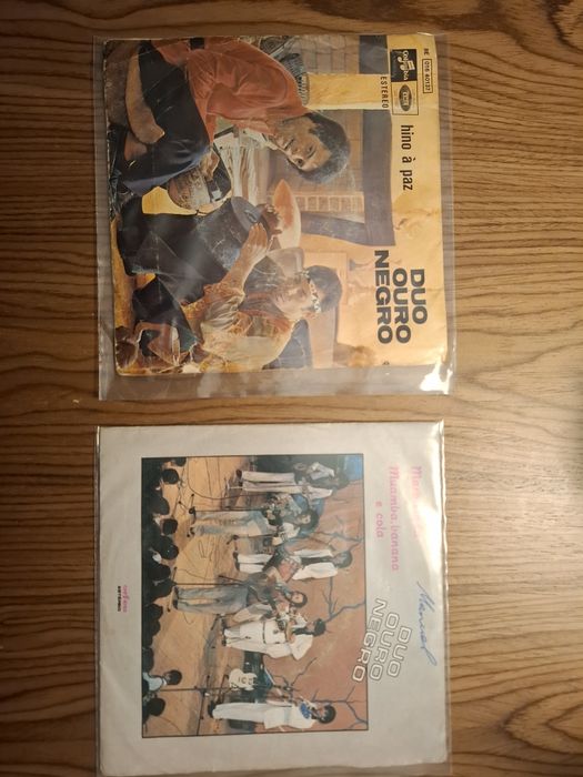 Conjunto de discos Duo Ouro Negro Angola