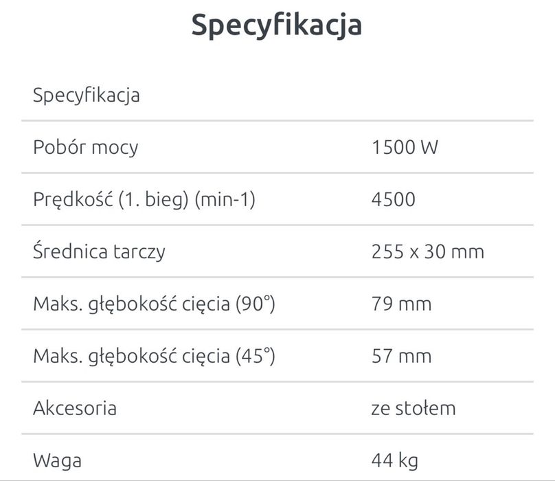 Piła stołowa Hikoki z stojakiem