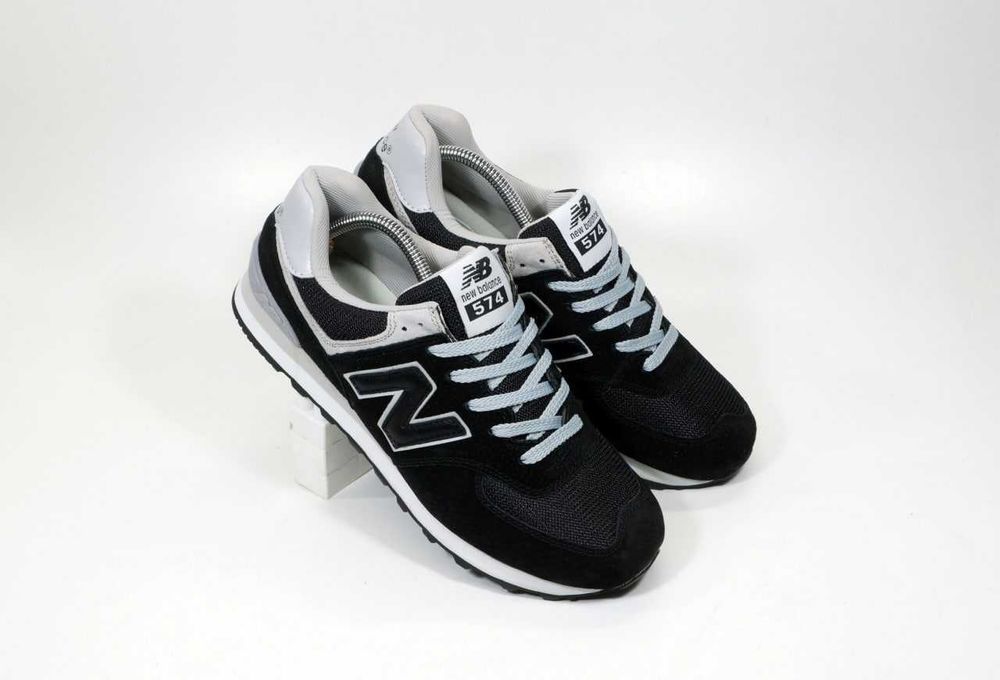 Код 1925 Кросівки взуття New Balance 574 чорні (36-45) NB В'єтнам