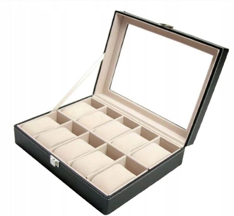 Nowe Etui na zegarki 10szt.