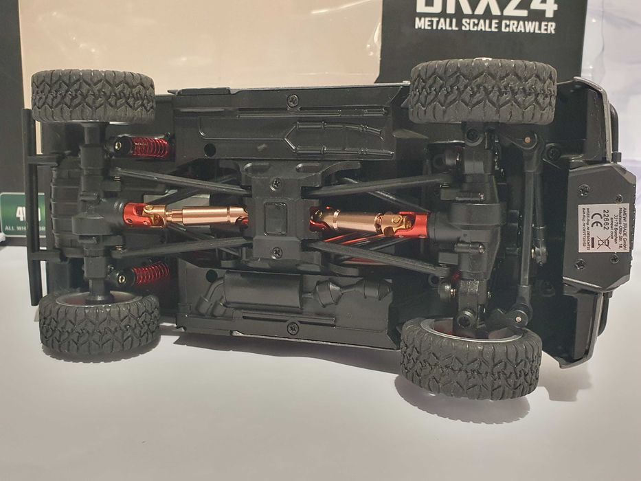 Samochod zdalnie sterowany AMEWI BRX 24 Mercedes G skala 1/24 metalowy