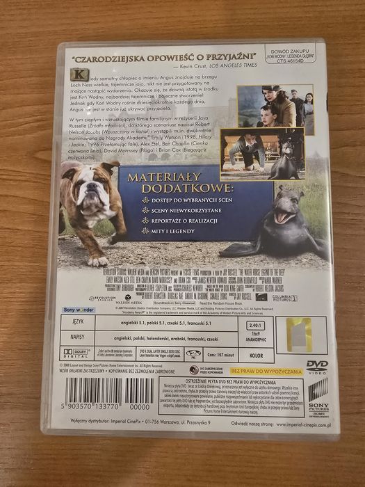 Koń wodny legenda głębin DVD