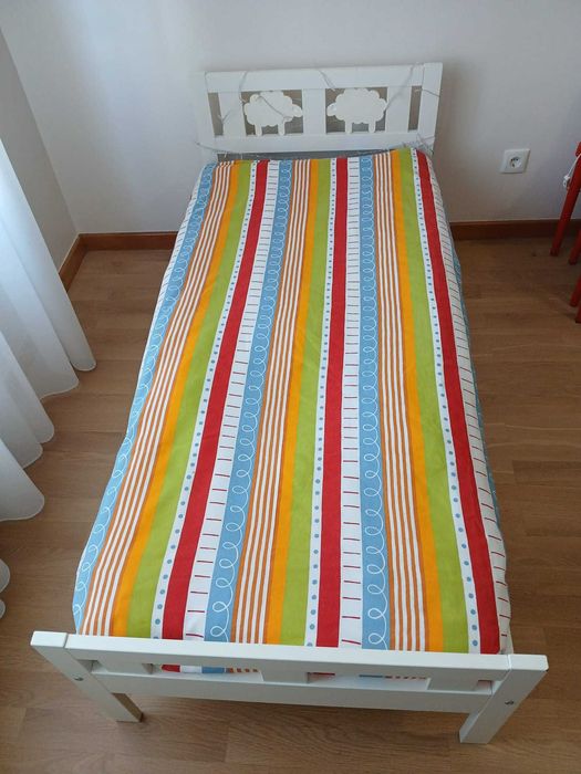 Conjunto Cama Criança IKEA Kritter e Acessórios Bom ESTADO