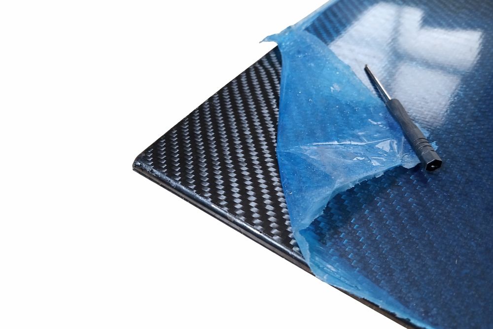 Карбон листовий 3k twill 7 мм 500х600мм
