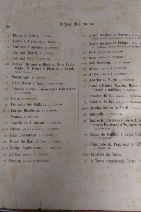 Atlas Escolar Portuguez