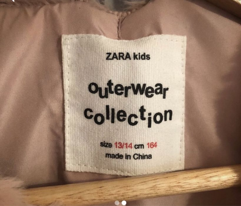 futerko z przyjemnego materia 164cm Zara