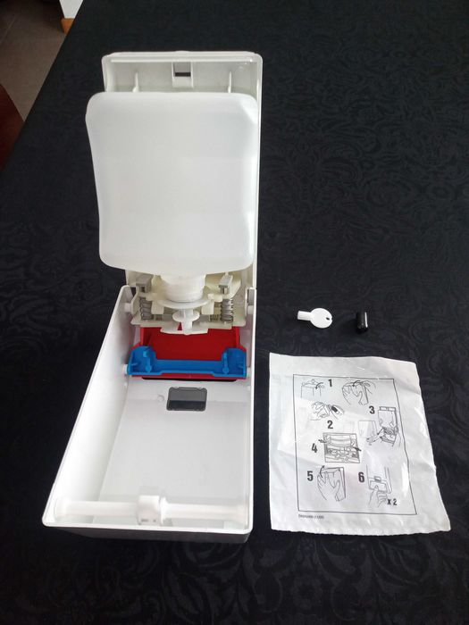 Dispensador manual de álcool gel/sabonete líquido (novo)