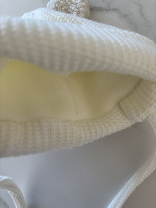 Зимова шапка на новонародженого 38р.