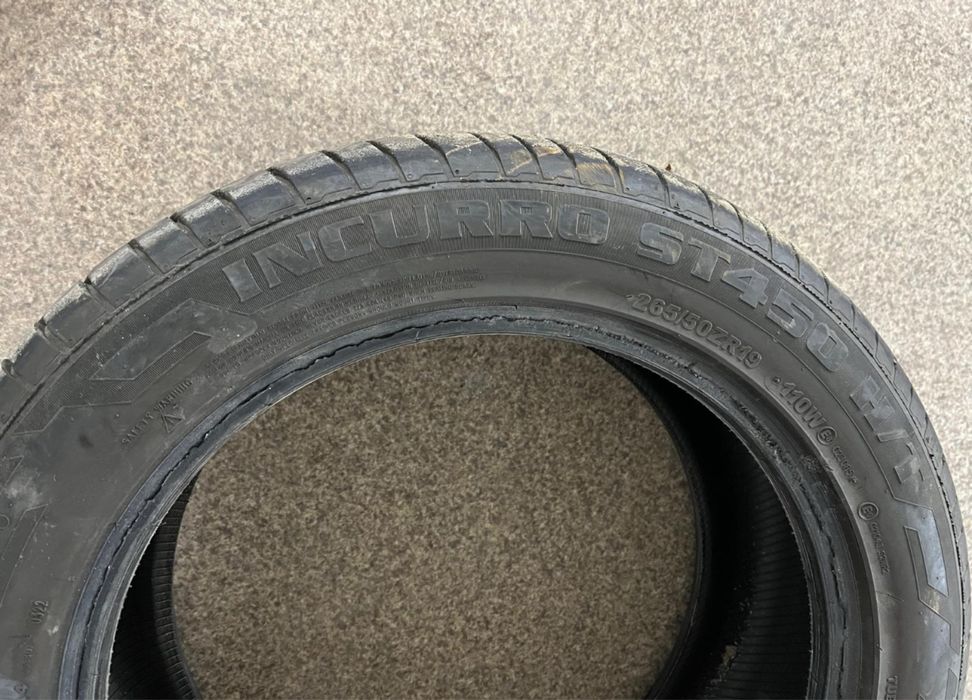 Продам коплект 265 50 zr 19