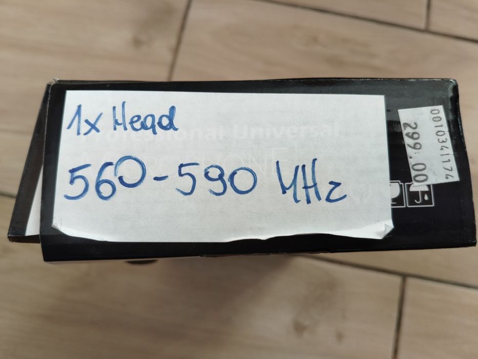 Mikrofon bezprzewodowy nagłowny