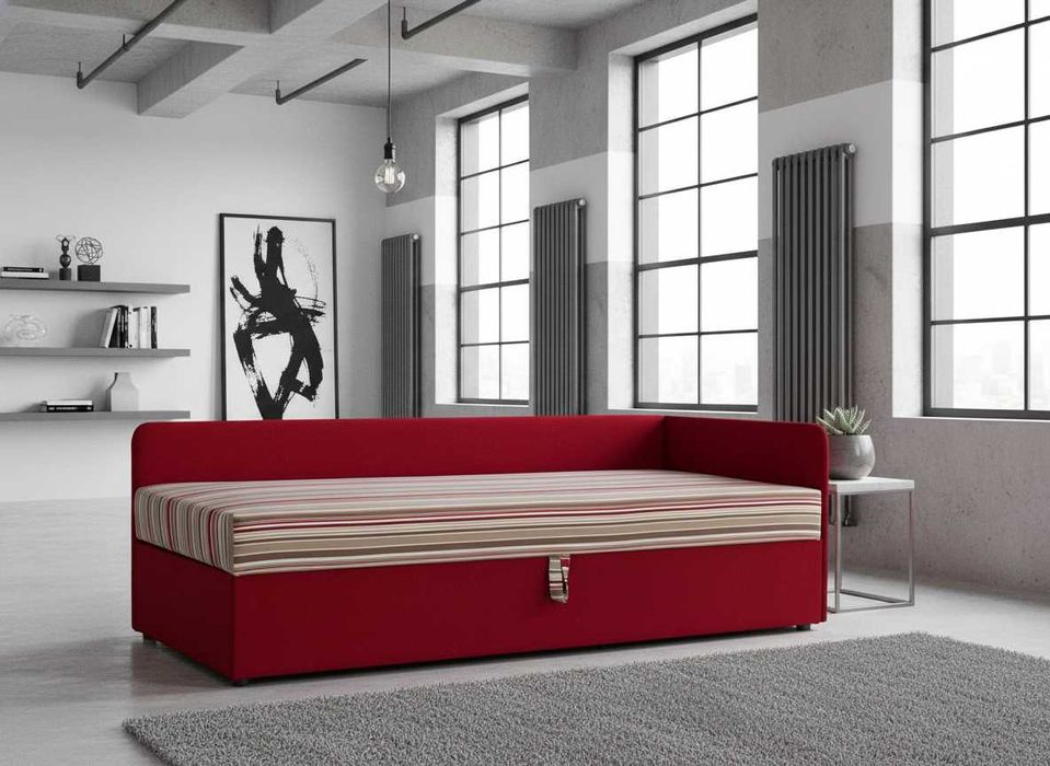 Кровать KANAPA —ортопедический комфорт с вместительной нишей для белья