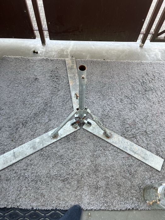 Stojak po parasol handlowy
