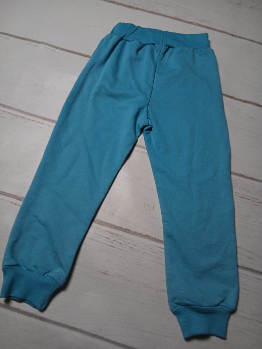 Dres dziewczęcy turkus bluza spodnie onno baby r.104