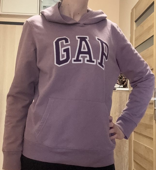 Fioletowa bluza GAP S