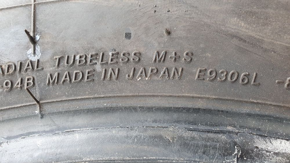 285/65 R17  4шт Yokohama (Йокохама) Авторезина, шини.