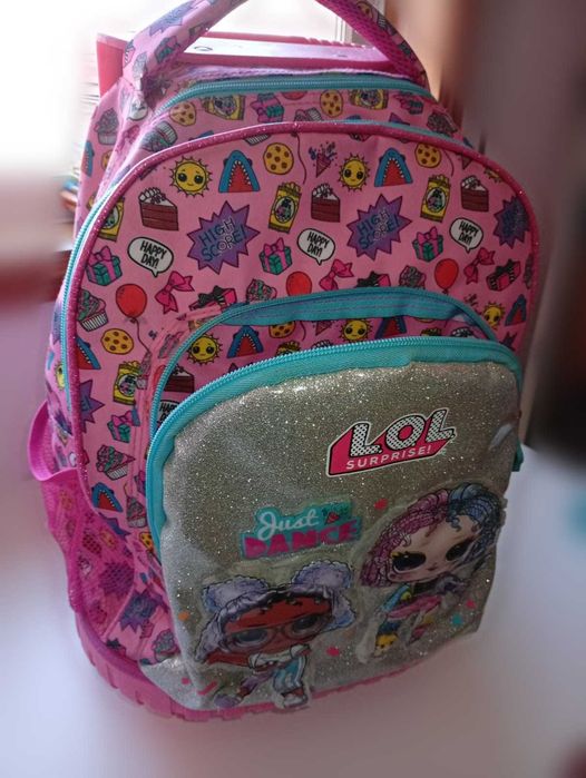 Mochila trolley L.O.L. Surprise! com rodas – menina