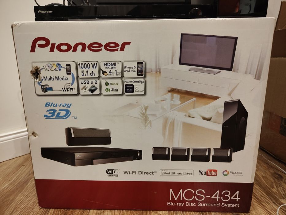 Kino domowe Pioneer MCS-434 Blue-ray