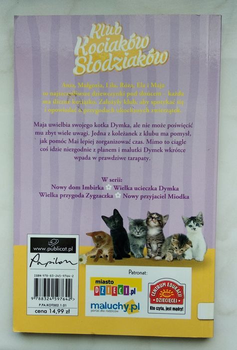 Książka Klub Kociaków Słodzików