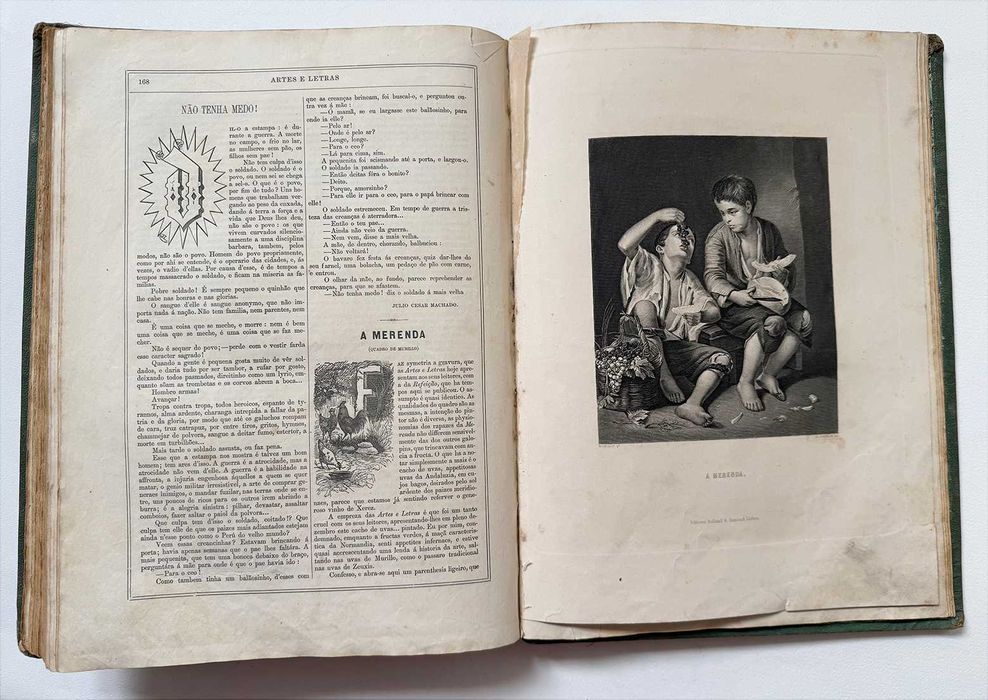 1872, 1º Anno, Artes e Letras. Ilustrado.