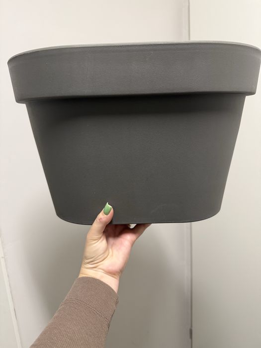 Doniczki dwukomorowe