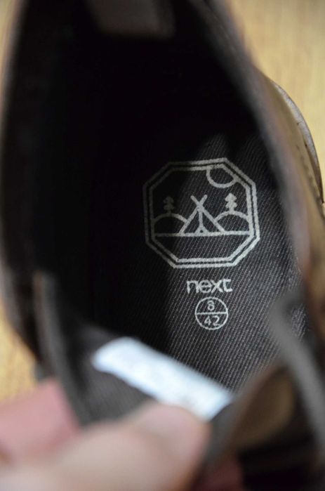 Next, шкіряні черевики, ботинки