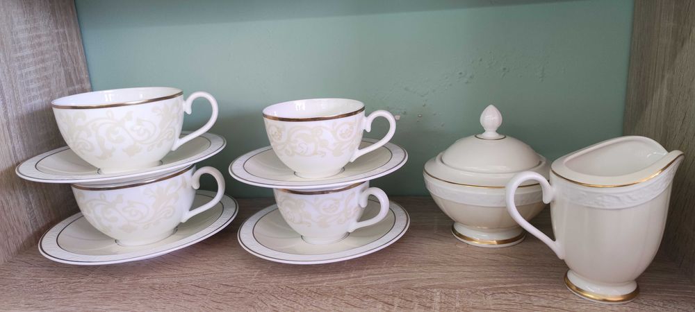 Villeroy & Boch conjunto IVOIRE porcelana chá e café