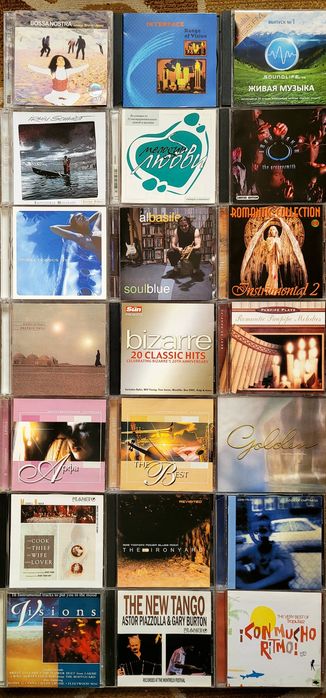 •CD Диски-5•Jazz•Blues•Instrumental •Компакт диски •Объявление-5•