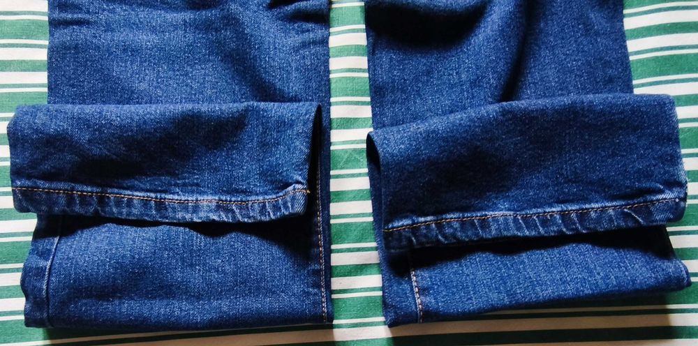 Calças de Ganga Tamanho 38 - Como Novas!