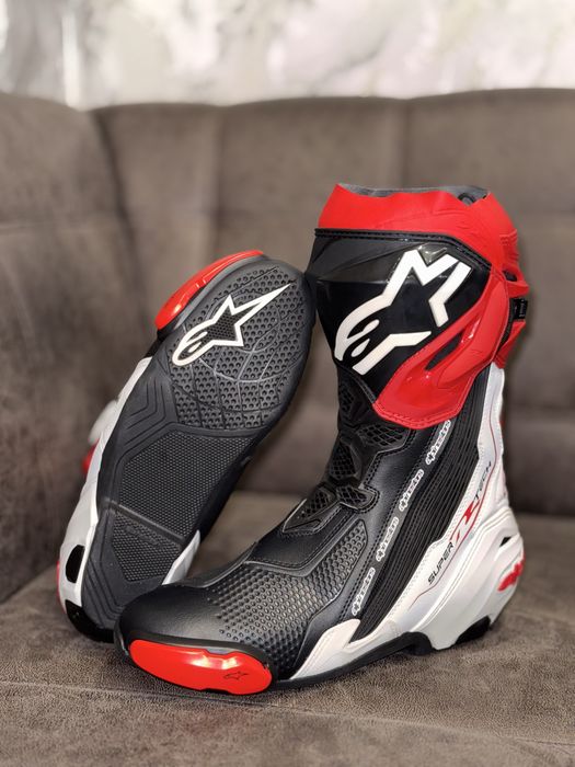 Alpinestars SuperTech r white black red