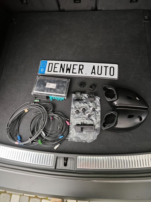 VW Touareg 3 камери 360 Area view встановлення