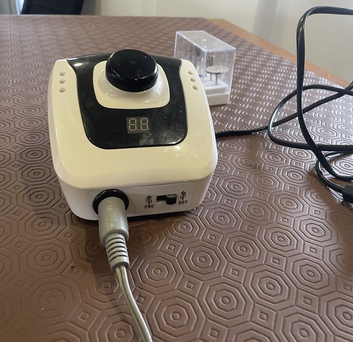 Broca Elétrica Profissional c/Ponteiras - como Novo