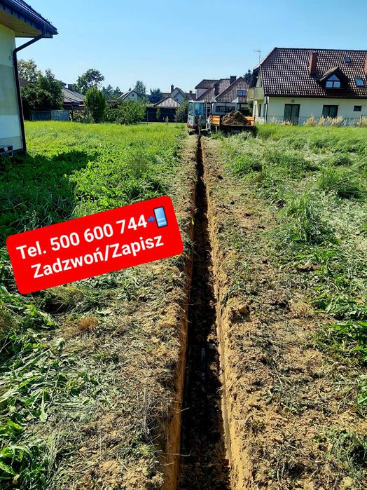 TANIA Minikoparka, Szybko na jutro Usługi minikoparką Minikoparki