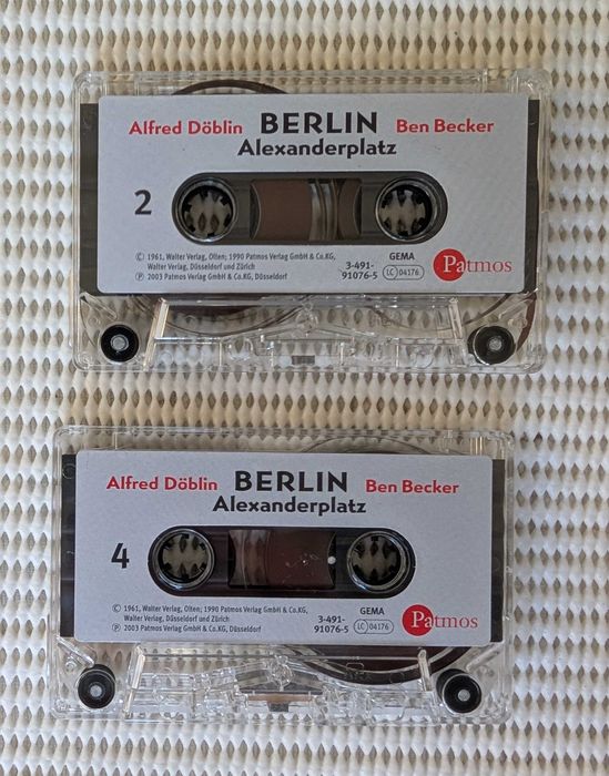 Berlin Alexanderplatz - Audiolivro em cassetes