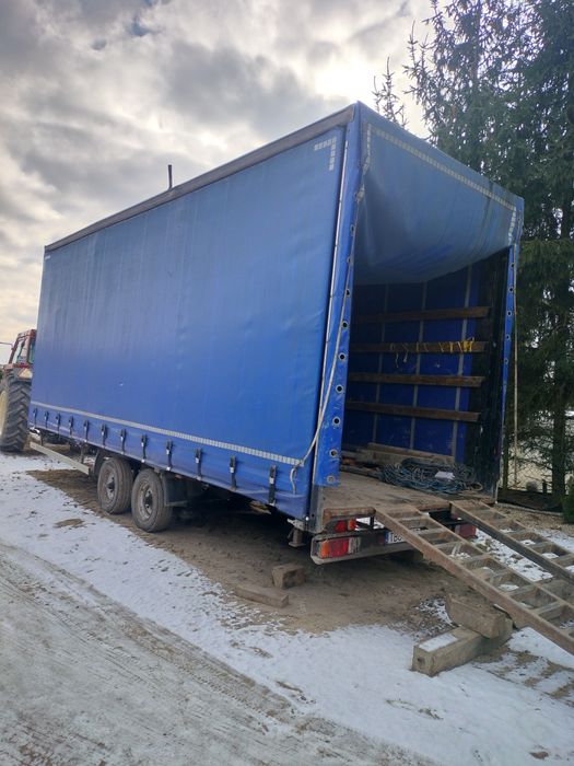 Przyczepa plandeka tandem plandex