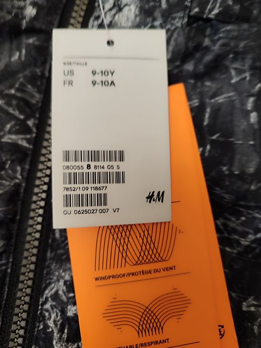 Зимова куртка H&M, р.140 (9-10 років)