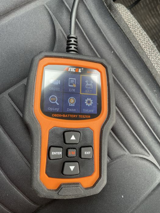 Nowy tester/skaner diagnostyczny samochodu, akumulatora Ancel AD410Pro