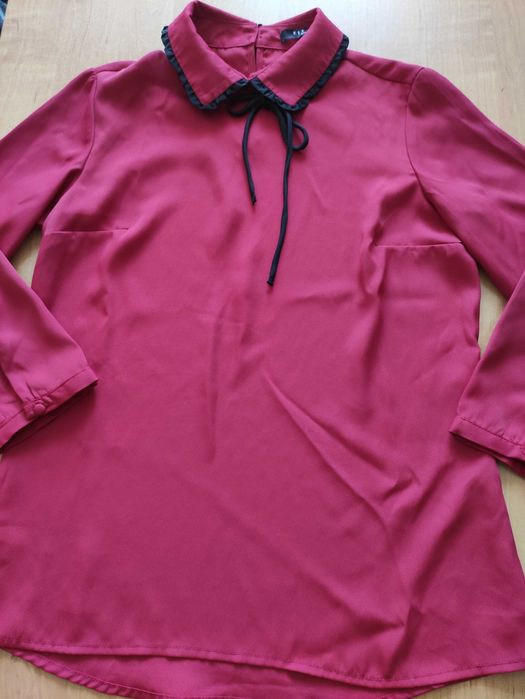 bordowa bluzka Mohito