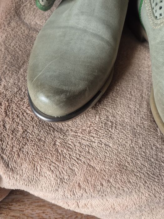 Kozaki damskie sķóra licowa ażur  Carinii