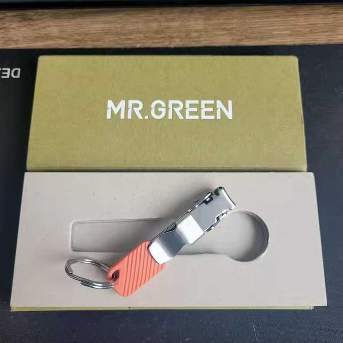EDC Кусачки для нігтів з нержавіючої сталі MR.GREEN Mr-1600RO брелок на ключі кліпер кніпстер