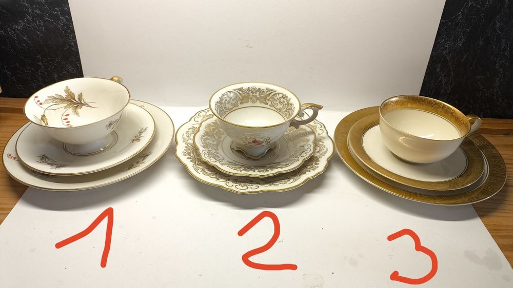 Чайно кофейные тройки Германия