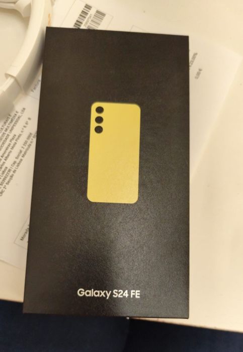 S24 FE NOVO SELADO 3 ANOS