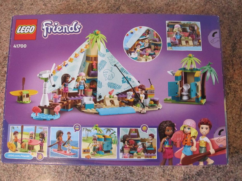 Klocki Lego Friends 41700 Luksusowy kemping na plaży namiot zestaw