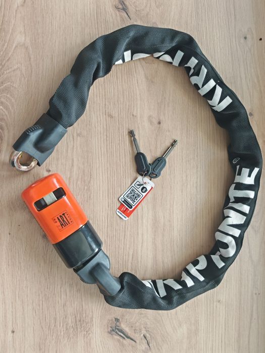 Zapięcie do roweru Kryptonite Evolution 4 łańcuch 90 cm