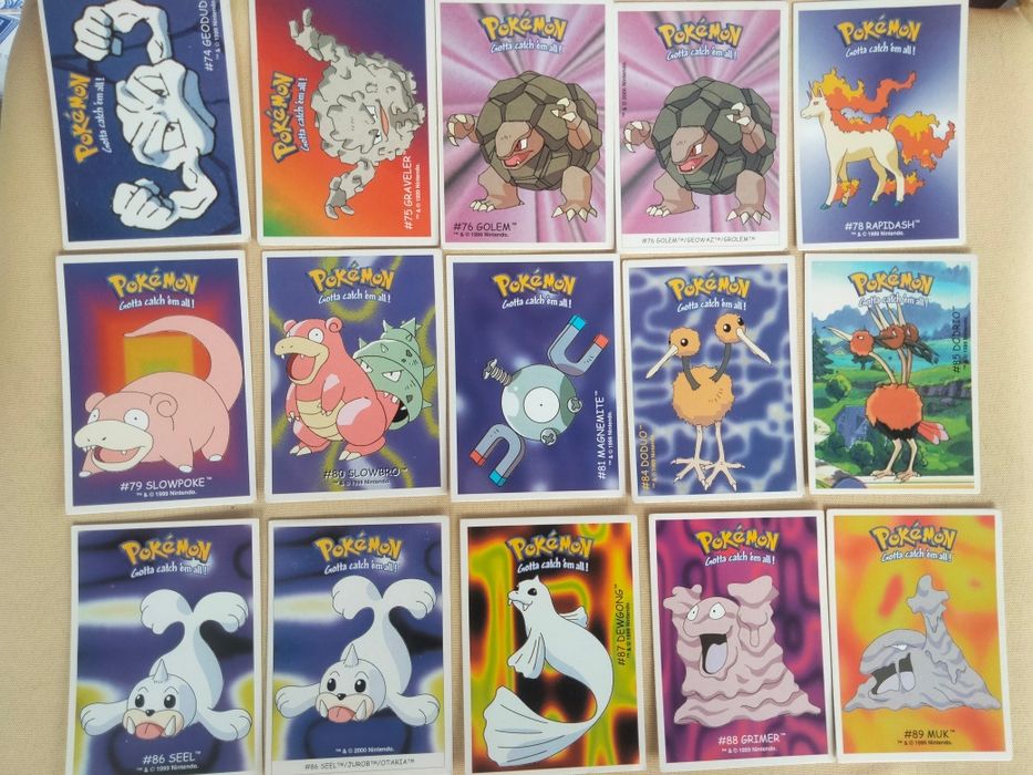Autocolantes Pokémon coleção Dunkin boomer