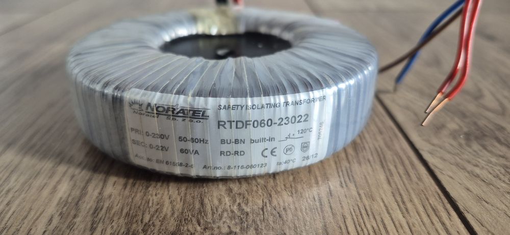 Transformator toroidalny 230 v -22 v