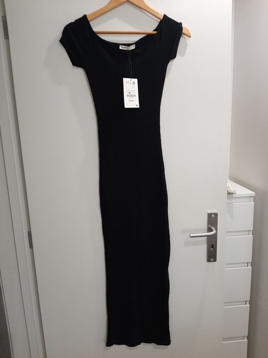 Vestido maxi da Pull&Bear novo