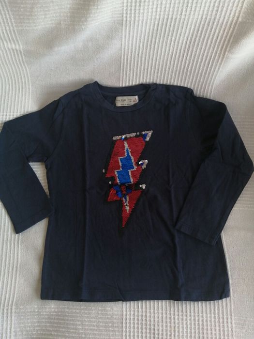 Camisolas rapaz 6 anos Zara Kids lantejolas