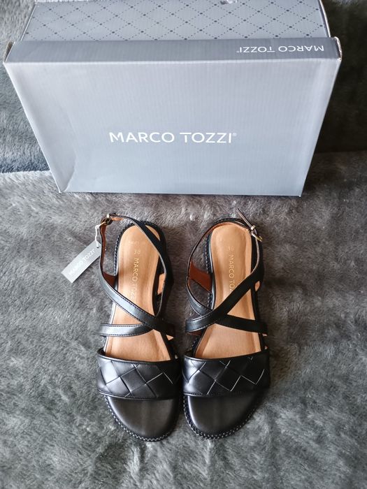 Sandałki damskie na lato Marco Tozzi