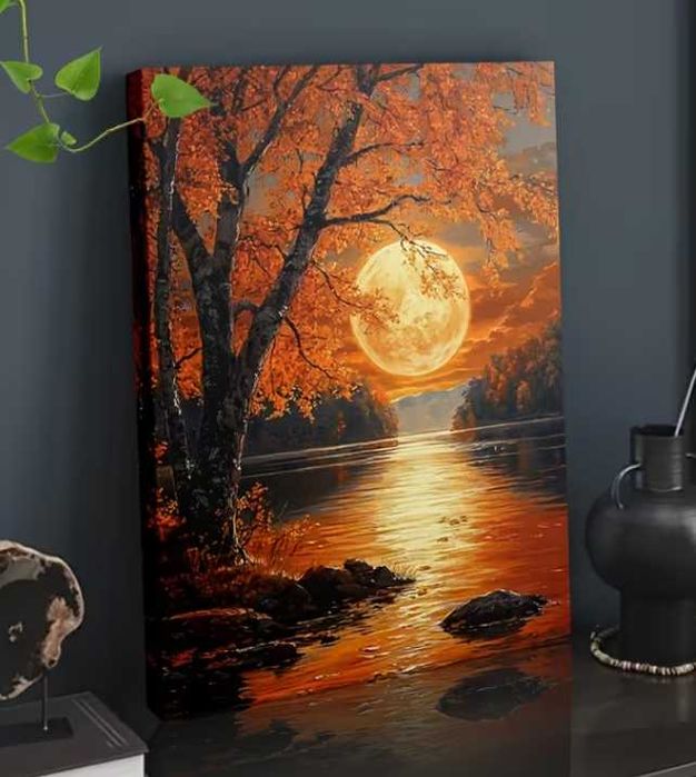 Obraz na płótnie nocna jesień
