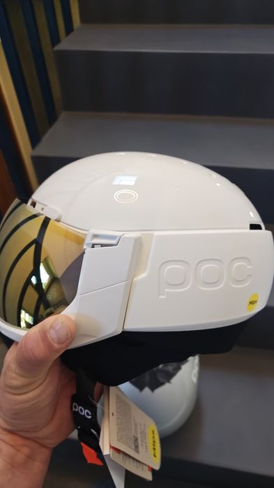 Kask Poc Levante White /Gold *Nowy*Oryginalny * M-L